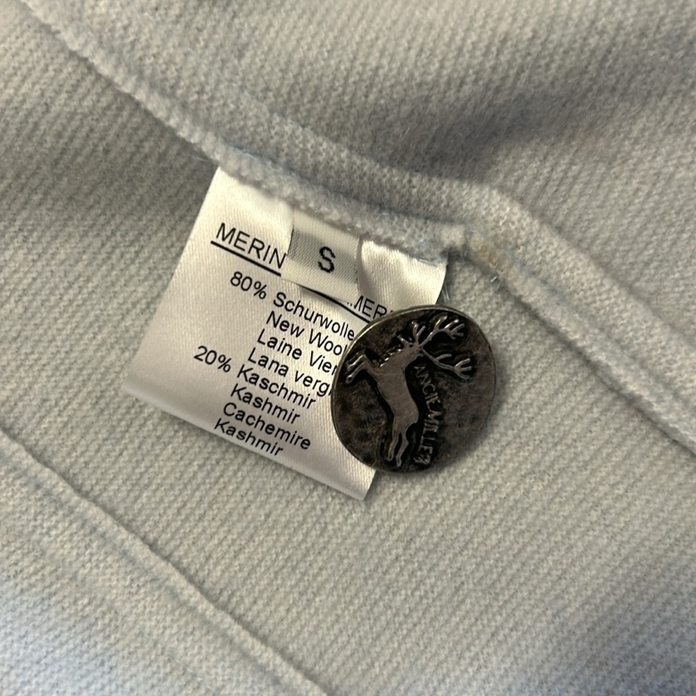 ANGIE MILLER Sara Ice Blue Jacket - Picture 9 of 15